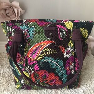 Vera Bradley Hadley Tote Autumn Leaves